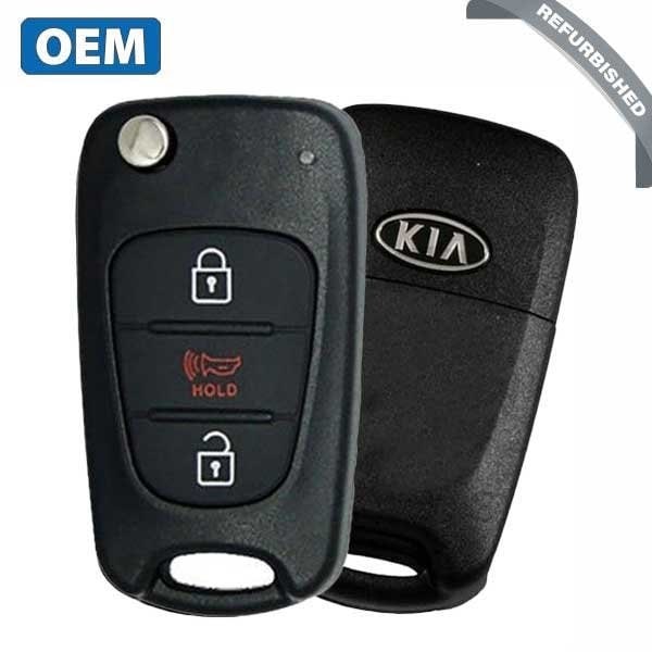 Kia OEMREF2010-2012 Soul / 3-Button Flip Key / PN95430 2K250 / NYOSEKSAM11ATX RFK-KIA025 - main